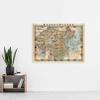 Artery8 Map Diakoff 1931 China Pictorial Extra Large XL Wall Art Poster Print view 2