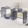 Senko 40995 New Silhouette Handtub with Handle, Washbasin, Approx. W 11.2 x D 6.2 x H 2.6 inches (28.5 x 15.8 x 6.5 cm), Clear, view 4