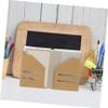 Kraft Travel Card Holder 4PCS Passport Organizer Casual Travel Card Holder for Pocket Size Notebook Men Women view 4