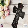 LifeSong Milestones Wedding Anniversary for Husband Wife - New Couple Home Wall Cross For Wedding Day Celebration - 8.5 x 11 A Perfect Marriage (Black) view 2