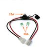 L-faster 800W Controller with 30A Fuse Socket and Terminal Connectors for Motorbike Brush Motor (48V) view 2