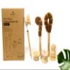 Ecozoi Bamboo Dish Brush Set, 6 Piece for Vegetable, and Kitchen Dish Cleaning, Sisal & Coconut Fibers with Bamboo Handles, Kitchen Brushes for Dishes, Pots, Pans view 1