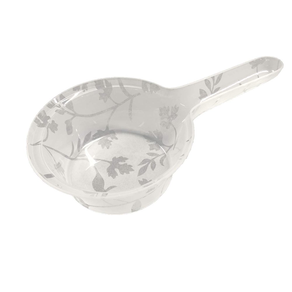 Senko 40994 New Silhouette Handtub with Handle, Washbasin, Approx. W 11.2 x D 6.2 x H 2.6 inches (28.5 x 15.8 x 6.5 cm), Clear,