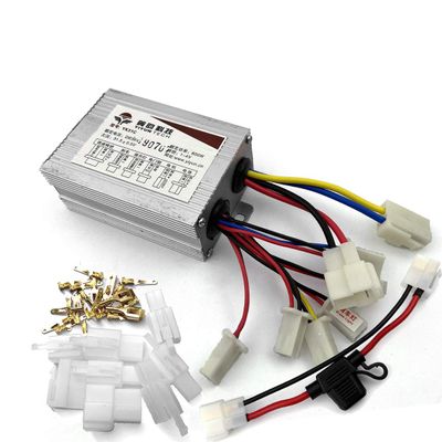 L-faster 800W Controller with 30A Fuse Socket and Terminal Connectors for Motorbike Brush Motor (48V)