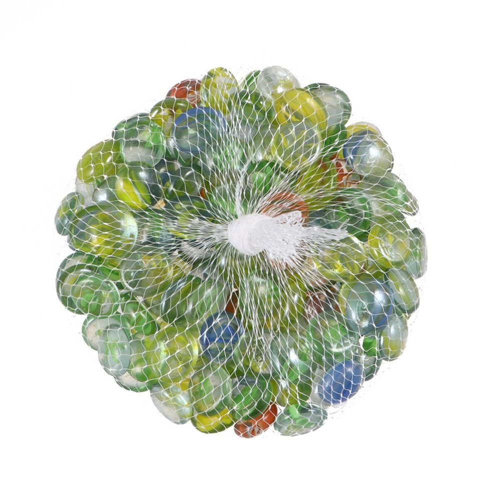 EXCEART 1set Beads for Craft Projects Fish Tank Ornaments Home Decor Red Yellow Green