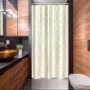 Ambesonne Floral Stall Shower Curtain, Energetic Romantic Spring Blossoms Tulips Pattern, Fabric Bathroom Decor Set with Hooks, 54" W x 78" L, Mustard Yellow Green view 2