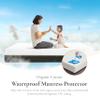 Sleep & Beyond 100% Organic Cotton Waterproof Mattress Protector - Healthy Sleep - Dust Mite Protection - Breathable & Flexible - Nature-Friendly - only 1 Protector Classic Ivory - Twin up to 18 inch view 2