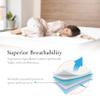 Sleep & Beyond 100% Organic Cotton Waterproof Mattress Protector - Healthy Sleep - Dust Mite Protection - Breathable & Flexible - Nature-Friendly - only 1 Protector Classic Ivory - Twin up to 18 inch view 3
