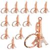 Homeford Paris Eiffel Tower Keychain Party Favors, Rose Gold, 1-7/8-inch, 12-count view 1