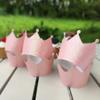Mybbshower Pale Pink Princess Crown Cupcake Wrappers for Girls Birthday Parties Baby Showers Bridal Showers or Regal Weddings Cup Cake Holder Pack of 36 view 4