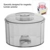 Taidda Redxiao Magnetic Polisher Barrel, Solid Portable Plastic Polishing Drum Machine Accessory Jewellery Tools for Magnetic Tumblers Polisher Ornaments Cleaning view 3