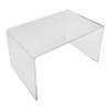 DBM IMPORTS 3 Pc 6" 8" 10" H Clear Acrylic Display Risers, Jewelry Display Riser ,Shelf Showcase Fixtures view 3