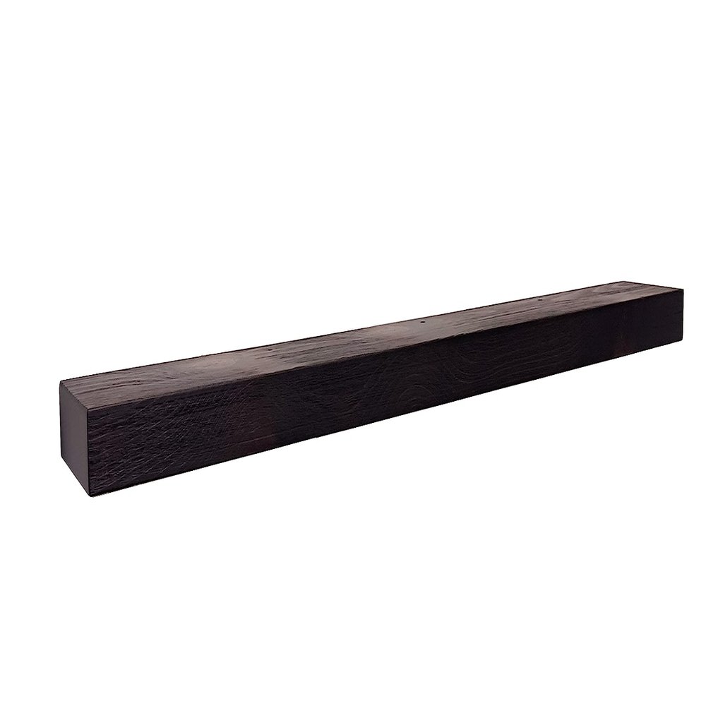 joelsantiques 72 Inch Wooden Floating Shelves for Wall - 72x6x2 in - Made of Natural Wood - Long Heavy Duty Rustic Wall Shelves for Bedroom - Perfect for Living Room, Kitchen - Mocha