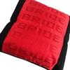 2PCS JDM BRIDE Gradation RED Comfortable Cotton Throw Pillow Car Cushion For Rest view 4