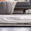 SAFAVIEH Craft Collection Runner Rug - 2'3" x 12', Grey & Silver, Modern Abstract Design, Non-Shedding & Easy Care, Ideal for High Traffic Areas in Living Room, Bedroom (CFT819G) view 4