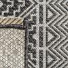 SAFAVIEH Washable Rug Outdoor Courtyard Collection - 2'3" x 8' Runner, Black & Grey, Non-Shedding & Easy Cleaning, Ideal for Patio, Entryway, Mudroom, Hallway, Kitchen (CY8787-37621) view 3