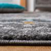 SAFAVIEH Amsterdam Collection Runner Rug - 2'3" x 6', Dark Grey & Ivory, Moroccan Boho Design, Non-Shedding & Easy Care, Ideal for High Traffic Areas in Living Room, Bedroom (AMS108H) view 4