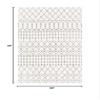 SAFAVIEH Blossom Collection 5' x 8' Ivory/Grey BLM115A Handmade Moroccan Premium Wool Area Rug view 2