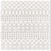 SAFAVIEH Blossom Collection 5' x 8' Ivory/Grey BLM115A Handmade Moroccan Premium Wool Area Rug view 3
