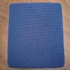 100% Cotton Blanket (Waffle Weave Design) Perfect for Home Decor and All Four Seasons. (King (108 x 90), Navy Blue) view 2