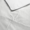 Comfort Bed Store 3 Piece Duvet Set Collection Organic Cotton 400 Thread Count Solid 1 Duvet Cover, 2 Pillow Shams (Fossil Gray, Emperor, Set of 3) view 4