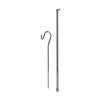 DBM IMPORTS 42" Adjustable Single Hook Handbag Display Stand Clear Acrylic Base view 2