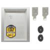 DataComm Electronics 45-8017-1 Multi-Functional Recessed Media Box For Seamless Home & Office Connectivity Solutions, In Wall Box, Hides TV Outlet & Cables (No Receptacle) view 1