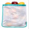 ChicoBag Reusable Produce Bag w/Drawstring Closure & Breathable Mesh | Perfect for Shopping, Travel, Organization | Eco-Conscious Vegetable & Fruit Storage Bags | 3 Blue, 3 Green (Pack of 6) view 2