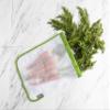 ChicoBag Reusable Produce Bag w/Drawstring Closure & Breathable Mesh | Perfect for Shopping, Travel, Organization | Eco-Conscious Vegetable & Fruit Storage Bags | 3 Blue, 3 Green (Pack of 6) view 4
