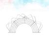 2Pcs Tempura Rack Semi- Wok Fry Pan Pot For Fry Pan Drainer Rack For Tempura Fried Chicken (38cm Silver) view 3