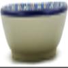 Polmedia Polish Pottery Salad Plate UNIKAT - Hypnotized Pattern Handmade in Boleslawiec Poland by Ceramika Artystyczna + Certificate of Authenticity view 3