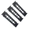 ARTSOTRE 3 Pack Adjustable Drawer Divider,12.7" to 22" Expandable Dresser Organizer Separators Set for Bedroom,Bathroom,Closet,Baby Drawer Desk, Kitchen and Office Desk Storage (Black) view 1