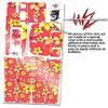 WraptorSkinz Decal Style Vinyl Skin compatible with Keurig K10 / K15 Mini Plus Coffee Makers Beach Flowers Coral (COFFEE MAKER NOT INCLUDED) view 3