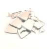 Sandcastle Crafting Mirrors, Set of 10, Shatterproof Acrylic, Silver view 1