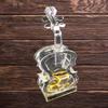 UTowels Mechanical Wind-up Violin Music Box with LED Lights Transparent Acrlic Melody Castle in The Sky Carrying You view 2