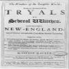 HistoricalFindings Photo: Wonders of The Invisible World,Trials of Witches,Witch Trials,New England,1693 view 1