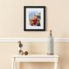 ArtToFrames 6x13 Inch Black Picture Frame, This 1.25 Inch Custom Poster Frame is Noir Black - Full Wrap - Comes with Regular Glass and Corrugated Backing (2WOM76808-704F-6x13) view 2