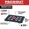 Milwaukee 48-22-8485 PACKOUT Mounting Plate view 3