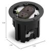 Lew Electric PBR1-FPDB Round Floor Box Kit | Hardwiring Required (Flip Lid, Dark Bronze) Hardwiring Required view 3