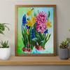 DIAMOND ART BY LEISURE ARTS Diamond Painting Kits for Adults 14"X16" Advanced Wildflowers, Full Drill, Art Kits, Dimond Art, for Adults, Kit view 4
