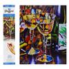 DIAMOND ART BY LEISURE ARTS Diamond Painting Kits for Adults 14"X16" Advanced Abstract Wine, Full Drill, Art Kits, Dimond Art, for Adults, Kit view 1