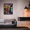 DIAMOND ART BY LEISURE ARTS Diamond Painting Kits for Adults 14"X16" Advanced Abstract Wine, Full Drill, Art Kits, Dimond Art, for Adults, Kit view 3