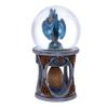 Nemesis Now Anne Stoke Dragon Heart Snow Globe Shaker, Polyresin, Gold, 18.5cm view 3