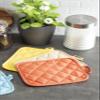 American Linen Pot Holders, Hot Pads, Table Pads for Kitchen and Dining Table, Non Slip Heat Resistant Hot Pot Holder (Coral, 8 Pack) view 4