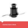 BLACK+DECKER 8-Cup Food Processor, Easy Assembly, Stainless Steel S-Blade, Shred, Slice, Chop, Puree, 450W Motor view 4
