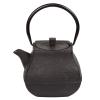47 Oz Cast Iron Tea Pot Black Color view 4