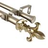Domovina Tanner 1-inch Double Curtian Rod Gold/28-48 view 1