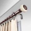 Domovina Tayla 1-inch Single Curtian Rod Bronze/66-120 view 2