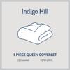 Indigo Hill by HiEnd Accents Anna Diamond Quilted Coverlet, Queen Size, Taupe Solid Color, Rustic Traditional Farmhouse Style Luxury Bedding, Soft Lightweight Bed Cover view 4