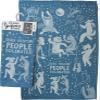 Kitchen Towel - Dogs Welcome People Tolerated view 1